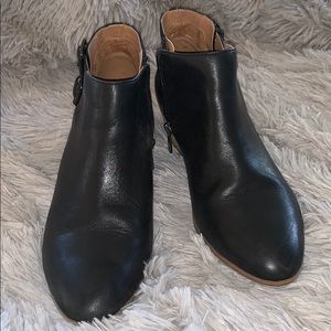 Clark’s artisan leather ankle booties